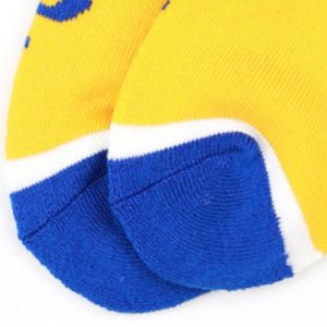 Chaussettes Sigma Gamma Rho Or et Bleu Royal, Chaussettes de Sport Athlétiques, Chaussettes Décontractées pour Équipes, Vêtements Personnalisés OEM ODM Vente en Gros - Product Image 4