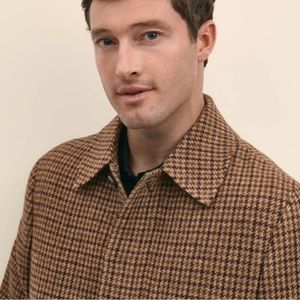 Autumn and Winter New Woolen Lapel Detail <b>Double</b> <b>Breasted</b> Long Length Overcoat for <b>Men's</b> & Women's - Product Image 5