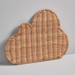 Adornos decorativos de pared para habitación de bebé, en forma de nube, de ratán tejido a mano, a precio competitivo - Product Image 1