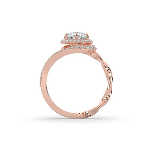 แหวนเพชรทรงกลมเจียระไนบริลเลียนต์ 1.43 กะรัต ทองคำแท้ 14K พร้อมใบรับรอง IGI สำหรับเป็นของขวัญแต่งงานและวันครบรอบ - Product Image 2