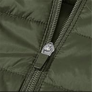Chaqueta Acolchada Brillante Personalizada de Fabricante, Abrigo de Invierno Tipo Burbuja para Mujer, Hombre, Unisex, con Cierre, Cortavientos para Exteriores, Chaqueta Abrigada con Relleno de Plumón - Product Image 3