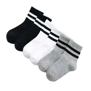 Chaussettes de football longues, chaussettes de sport respirantes et extensibles, chaussettes de sport absorbant l'humidité, pour l'entraînement et les matchs de football - Product Image 2