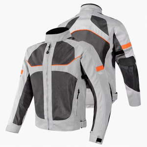 Ducati Motorcycle Leather <b>Racing</b> <b>Jacket</b> Windproof Heat-Transfer Printed Full Sleeve 220g Unisex Adults Front Logo Spring - Product Image 3