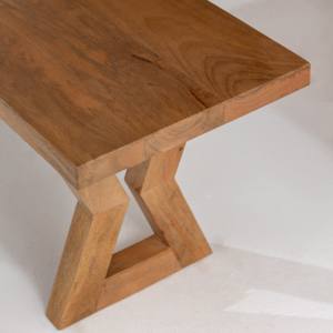 Banc en bois Vandana Falcon Arista pour une assise confortable et élégante dans les espaces intérieurs et extérieurs modernes - Product Image 2