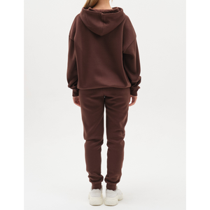Conjunto deportivo de mujer con pedrería OEM, conjunto deportivo con efecto lavado ácido para boutiques, marca privada. - Product Image 4