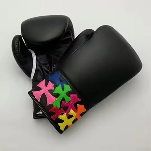 For Cowhide Leather MMA Boxing <b>Gloves</b> Professional Sparring Custom Logo Unisex All Sizes OEM Wholesale - Product Image 2