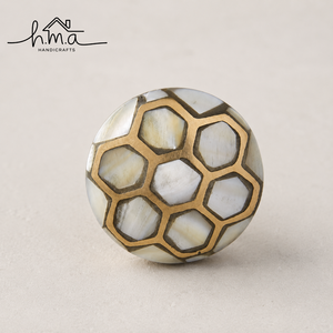 Vintage Brass <b>Knob</b> Fan Shell Design Gold <b>Silver</b> Finish Cabinet <b>Drawer</b> Door Pull Decorative Furniture Hardware Handle <b>Knob</b> Set - Product Image 6