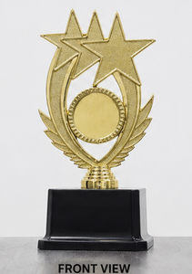• Custom plastic <b>trophy</b> with personalized logo printing. - Product Image 3