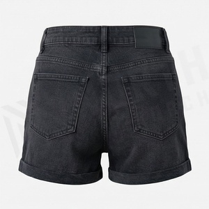 Heavy <b>Work</b> Casual Denim Shorts Colorful Floral Embroidery Womens Summer Loose <b>Jeans</b> Premium Quality Customized Color - Product Image 2