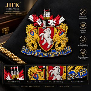 ตราสัญลักษณ์ประจำตระกูลแบบปักเอง - Product Image 3