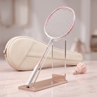 Raquette en carbone ultra-légère avec surgrip respirant antidérapant, fabriquée avec des matériaux composites en nano-carbone de pointe