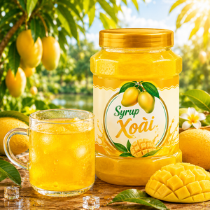 Pure natural mango syrup safe for all ages with a high fruit content. - Product Image 1