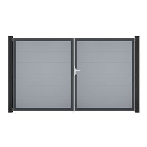 Puertas de Aluminio - Diseño Moderno, Duraderas, Ecológicas, Excelente Resistencia a la Intemperie, para Exteriores, Patios, Apartamentos, Escuelas, Parques - Product Image 6