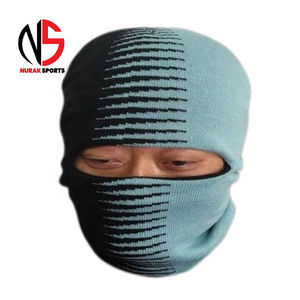 Pasamontañas de punto personalizado con un orificio para esquí, para hombre y mujer, ideal para invierno al aire libre - Product Image 4