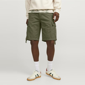 Pantalones Cortos Cargo Casuales Ecológicos y Resistentes con Bolsillo Lateral, 340 Gramos, Corte Holgado, Cómodos y Duraderos para Hombre - Product Image 3