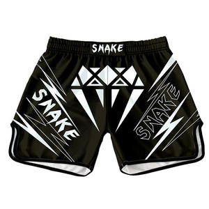 Pantalones Cortos de Boxeo de Alta Elasticidad para Artes Marciales Muay Thai, Personalizados, de Alta Calidad, Hechos en Pakistán - Product Image 6