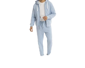 Jogging décontracté de qualité pour hommes, respirant, en coton, avec cordon de serrage, taille élastique, léger, coupe régulière, poches latérales - Product Image 1