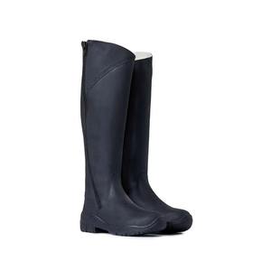 Bota de Montar para Caballo, de Cuero Sintético de Color Sólido, Protección Completa para Montar a Caballo - Product Image 1