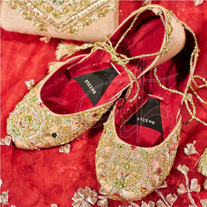Handcrafted Care Printed Traditional Charm Modern Raw Silk Upper Velvet Lining High Quality Fashion Trend Anti-Slippery - Product Image 4