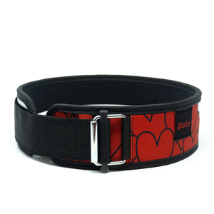 Ceinture de musculation en nylon autobloquante avec boucle métallique, motif personnalisé par sublimation, soutien lombaire, ceinture de gym - Product Image 5