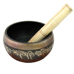Bol chantant Sacrosanct en laiton, outil de méditation traditionnel pour le yoga, la thérapie sonore, la relaxation et l'énergie spirituelle - Product Image 2