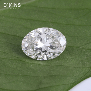 D'vins Jewels Precio al por Mayor Diamante Ovalado de 3CT D VVS CVD Relleno Suelto Corte 3EX Diamante Cultivado en Laboratorio Surat para Fabricación de Joyas - Product Image 2