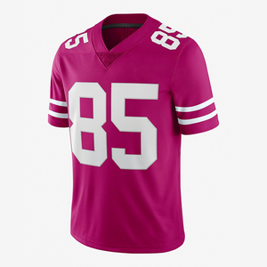 Nouveau maillot de football américain sublimé, coupe courte, qualité supérieure, 100% coton. - Product Image 6