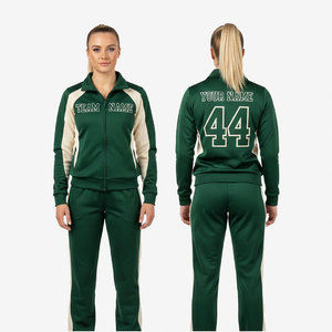 Fabricant d'uniformes sportifs, survêtement de cheerleading personnalisé, sublimation intégrale, tenue d'échauffement, équipe et logo, survêtement en polyester pour femmes - Product Image 4
