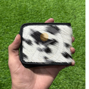 Portefeuille en cuir de vachette de qualité supérieure pour homme, porte-cartes en cuir fait main, design fonctionnel et pratique - Product Image 1