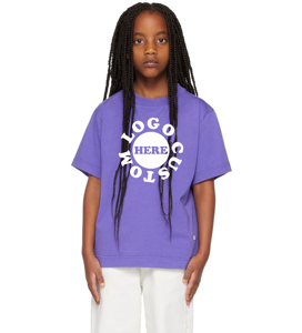Camiseta de Niño con Diseño Gráfico Personalizado, Estilo Moderno, Holgada, Ligera, 100% Algodón, Manga Corta, Hombros Caídos - Product Image 4
