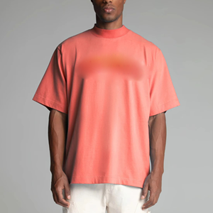 Camisetas de Hombre de Alta Calidad, Estilo Urbano, Corte Regular, Hombros Caídos, Cuello Redondo, Tejido Suave, Estampado Personalizado, Precio al por Mayor - Product Image 4