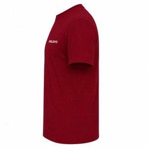 เสื้อยืดผู้ชายคุณภาพสูง ผ้าฝ้ายเจอร์ซีย์ 100% แขนสั้น สีพื้น ย้อมแบบอีโค่เฟรนด์ลี่ ระบายอากาศได้ดี รับออกแบบลายตามสั่ง ไม่มีลายพิมพ์  รับทำโลโก้ OEM - Product Image 4