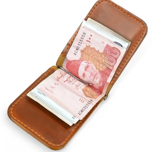 High Quality <b>Cheap</b> Slim Man's <b>Wallets</b> Leather <b>Men</b> Purse Short Classic Brown Business PU Leather <b>Wallet</b> As Gift - Product Image 3