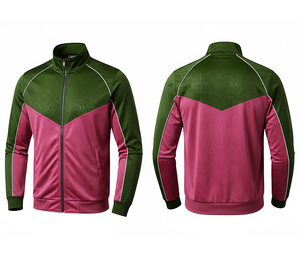 Chaqueta Deportiva Personalizada OEM con Cierre Completo, Ropa para Correr y Fitness, Cálida, Transpirable y de Secado Rápido |   Tallas Hombre Mujer Juvenil - Product Image 2