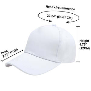 Gorra Deportiva con Logotipo Personalizado, Impresión por Sublimación en Relieve de Alta Calidad, 100% Algodón Canvas, Unisex, Casual, para las Cuatro Estaciones, de 6 Paneles - Product Image 2