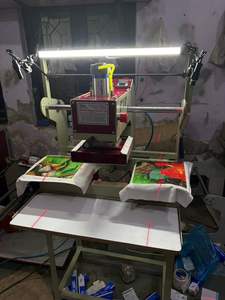 Máquina de Prensa de Calor Automática con Cilindro Neumático Industrial, Recipiente a Presión, Sistema de Presión Ajustable, 1 kW, 220V - Product Image 2