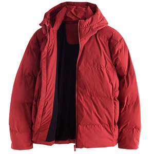 Men Glossy Spider Web Puffer Jacket Hooded Winter Warm Shiny <b>Bubble</b> <b>Coat</b> Thick Padded Outerwear Custom Wholesale Parka Jacket - Product Image 6