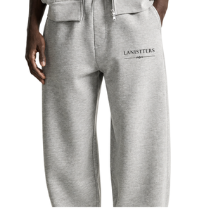 <b>Men's</b> <b>Baggy</b> Wide Leg Sweatpants Oversized Relaxed Fit Elastic Waist Casual <b>Trousers</b> with Pockets Custom OEM Streetwear - Product Image 3