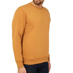 Sweat-shirt à col rond surdimensionné pour homme de haute qualité avec logo personnalisé, en molleton de coton, streetwear décontracté, OEM - Product Image 2