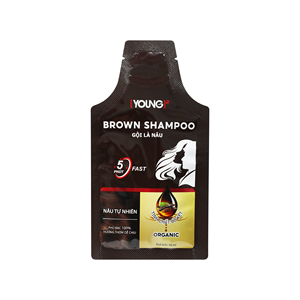 Shampoo noir aux herbes biologiques professionnel – Coloration capillaire semi-permanente pour une couverture efficace des cheveux gris, tous types de cheveux - Product Image 2