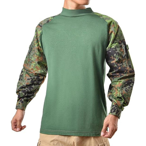 Camisas Tácticas de Camuflaje Negro al por Mayor 2026 para Hombre, de Poliéster y Algodón, Manga Larga, Transpirables e Impermeables - Product Image 4