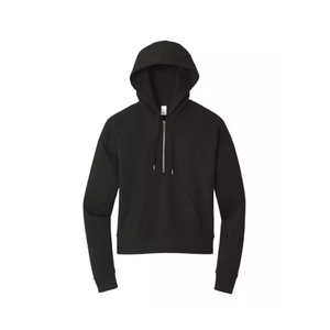 Black <b>Zip</b> <b>Up</b> Hoodie | Heavyweight Fleece Hooded Sweatshirt | Oversized Streetwear <b>Zip</b> Hoodie | Custom OEM Manufacturer - Product Image 1