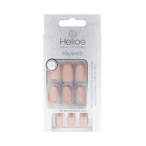 เล็บปลอมแบบกดติด 10 ชิ้น สีชมพูหวาน ทรงเหลี่ยมยาว วัสดุ ABS ขายส่ง ลายฝรั่งเศสสำเร็จรูป สไตล์ INS ขายดี - Product Image 5