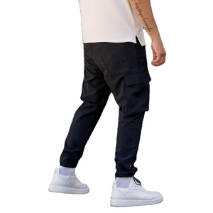 Pantalones Cargo exclusivos 2025 para hombre, 100% bolsillos de algodón, venta al por mayor, ropa de calle OEM, diseño personalizado de alta calidad - Product Image 3