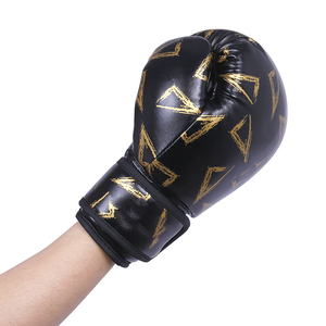 Gants de boxe en cuir synthétique de haute qualité avec sangle de poignet sécurisée pour l'entraînement des jeunes et des adultes et les séances d'entraînement quotidiennes - Product Image 1