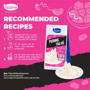 Polvo Instantáneo para Pudín de Tofu – Mezcla de Postre de Soja para Té de Burbujas, Té con Leche y Postres de Café - Product Image 5