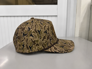 Gorra Trucker de Camuflaje con Parche de Cuero y Logotipo Bordado, Gorra Snapback Personalizada para Deportes al Aire Libre, Fábrica Injae Vina - Product Image 2