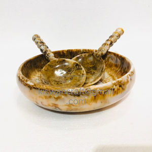 Platos de Resina Epoxi Pulida de Alta Calidad, Tazones y Bandejas Clásicas para Mesa, Personalizables en Tamaño y Forma, para Hogar, Cocina y Fiestas, India - Product Image 3