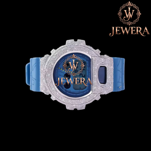 Reloj de Diamantes de Imitación de Moissanita Unisex de la Mejor Calidad para Regalos de Lujo, Fiestas y Uso Diario, Disponible al Mejor Precio - Product Image 4