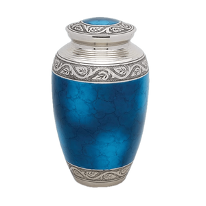 Urne funéraire de style européen et américain, capacité de 220 pouces cubes, pour inhumation, design durable et personnalisable, garantie 1 an - Product Image 1